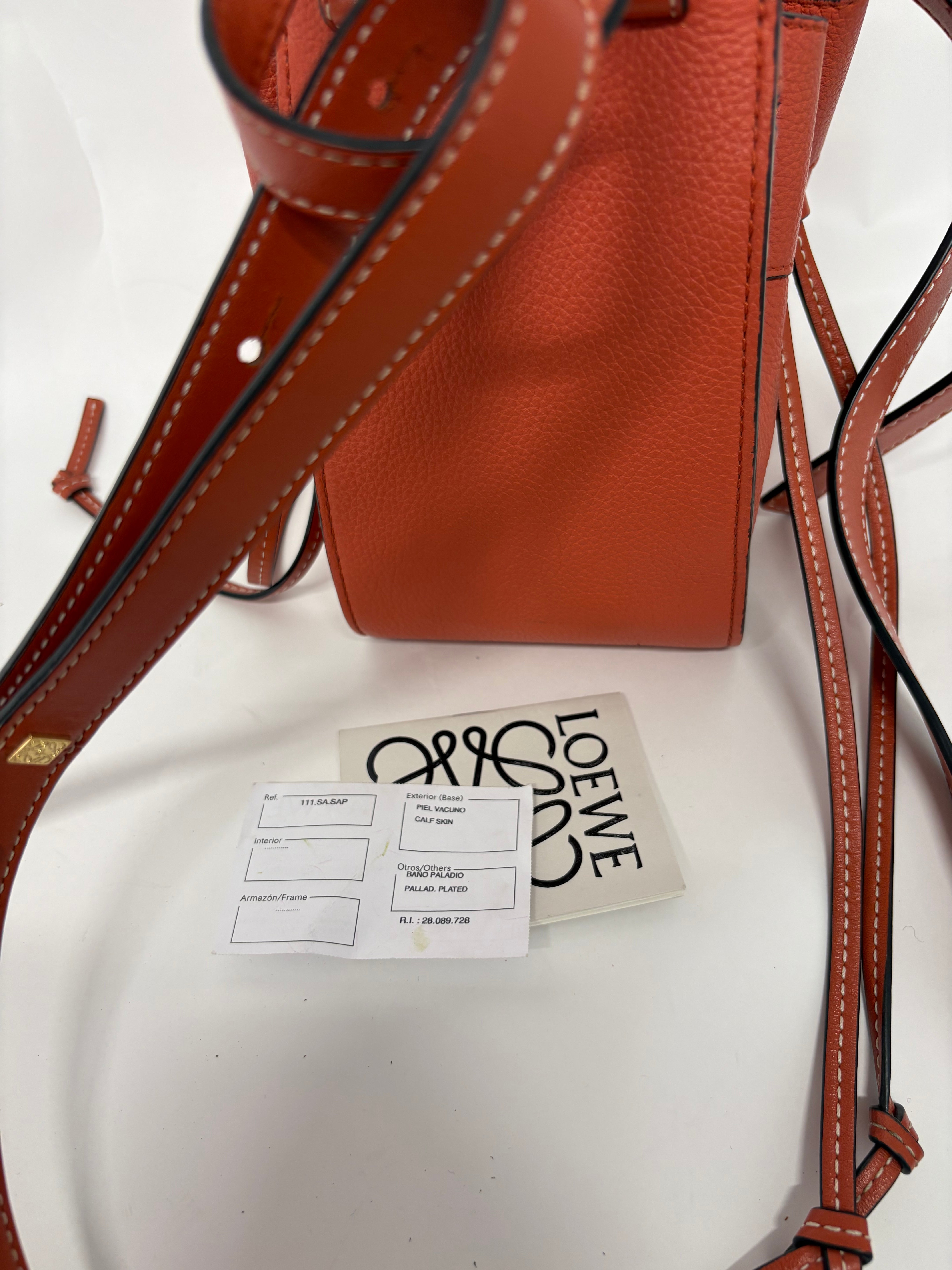 Loewe mini hammock coral