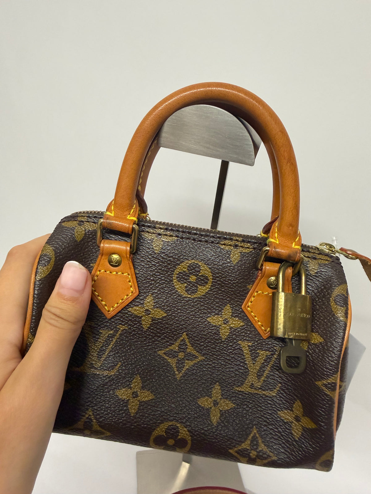 Louis Vuitton Mini Speedy HL Monogram Vintage TH0916