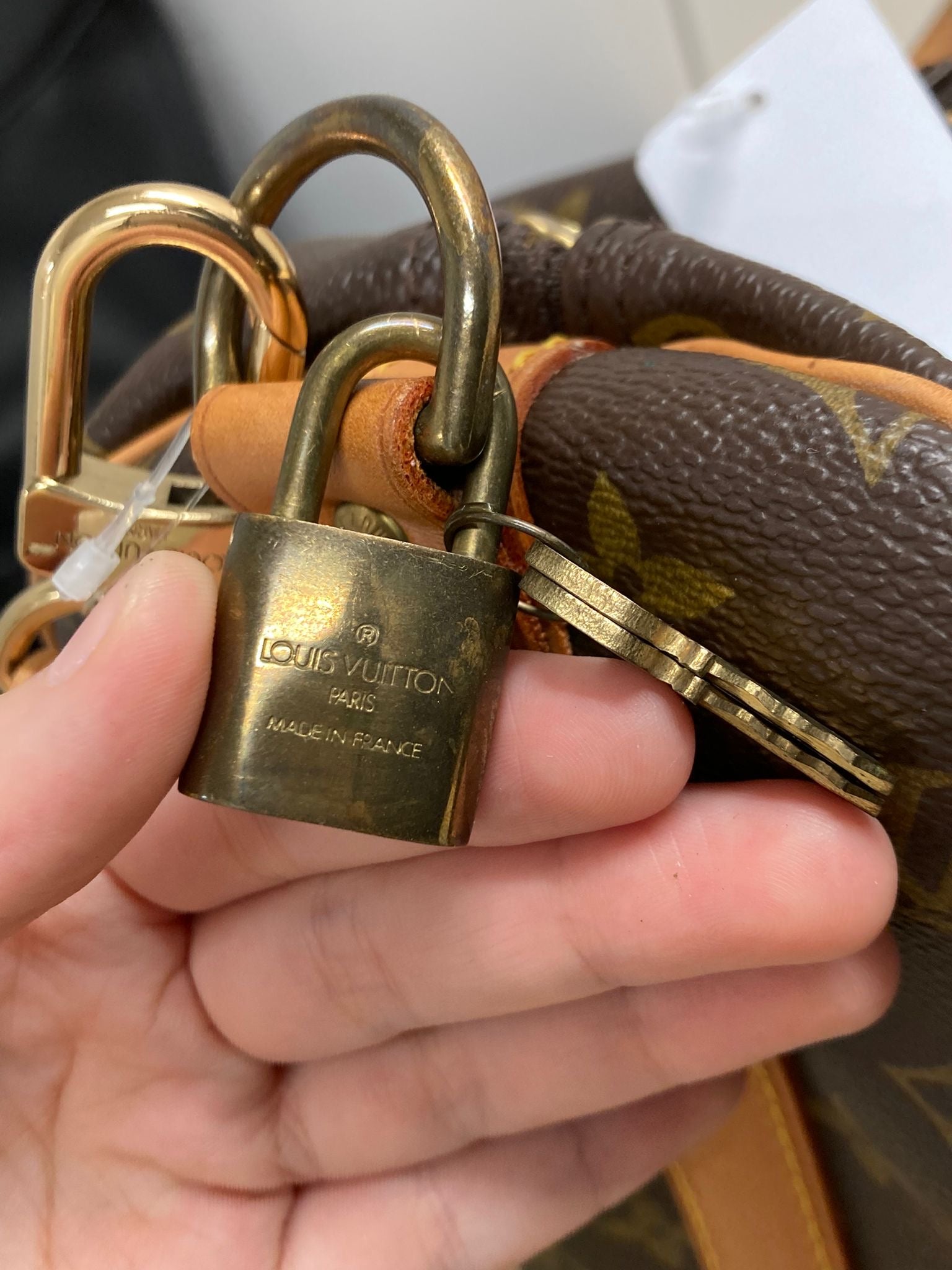 Louis Vuitton keepall 45 canvas monogram bandolera