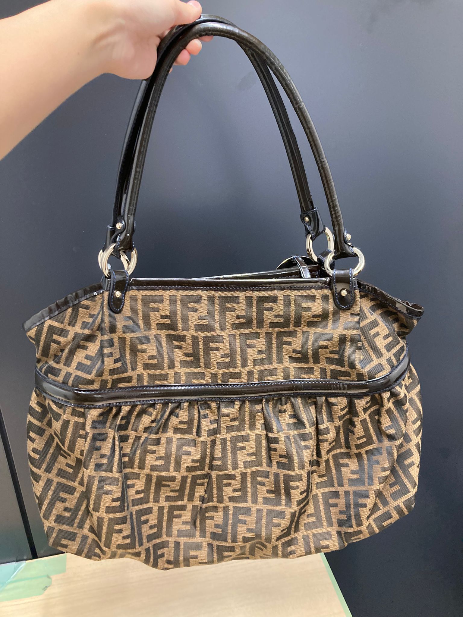 Fendi hobo vintage FF monogram