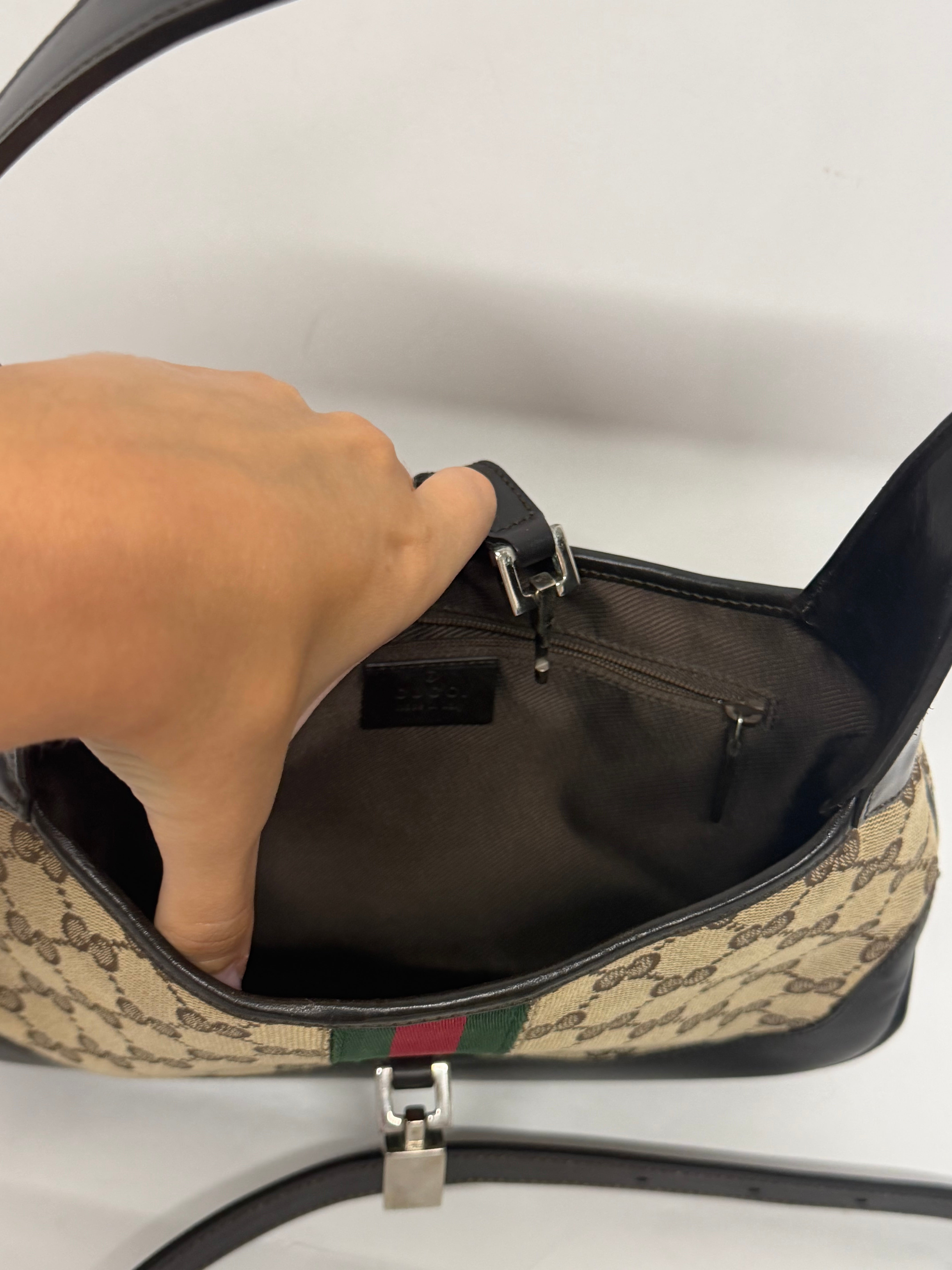 Gucci Jackie mini clásico con bandolera
