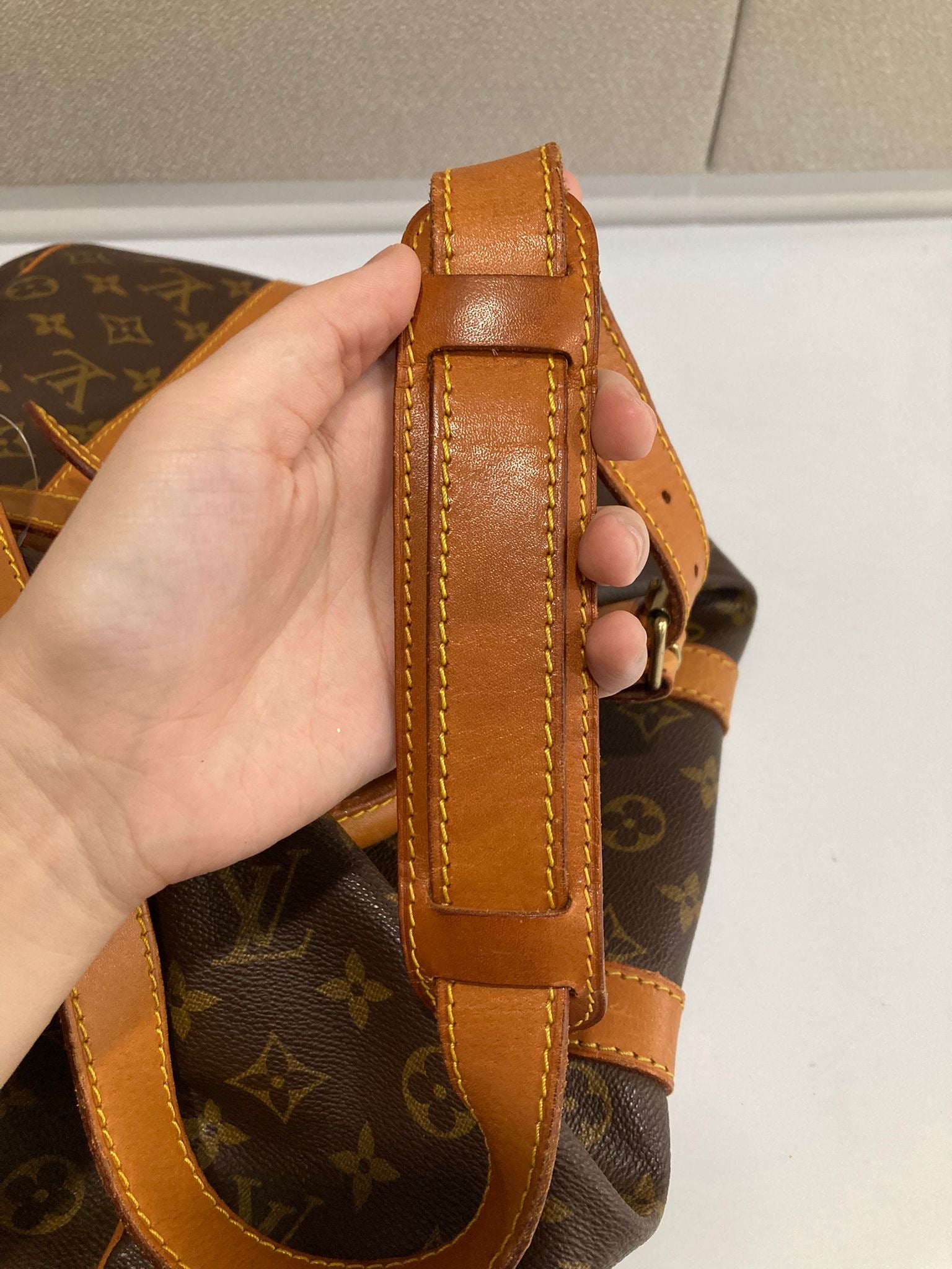 Louis Vuitton Keepall 45 canvas monogram bandolera