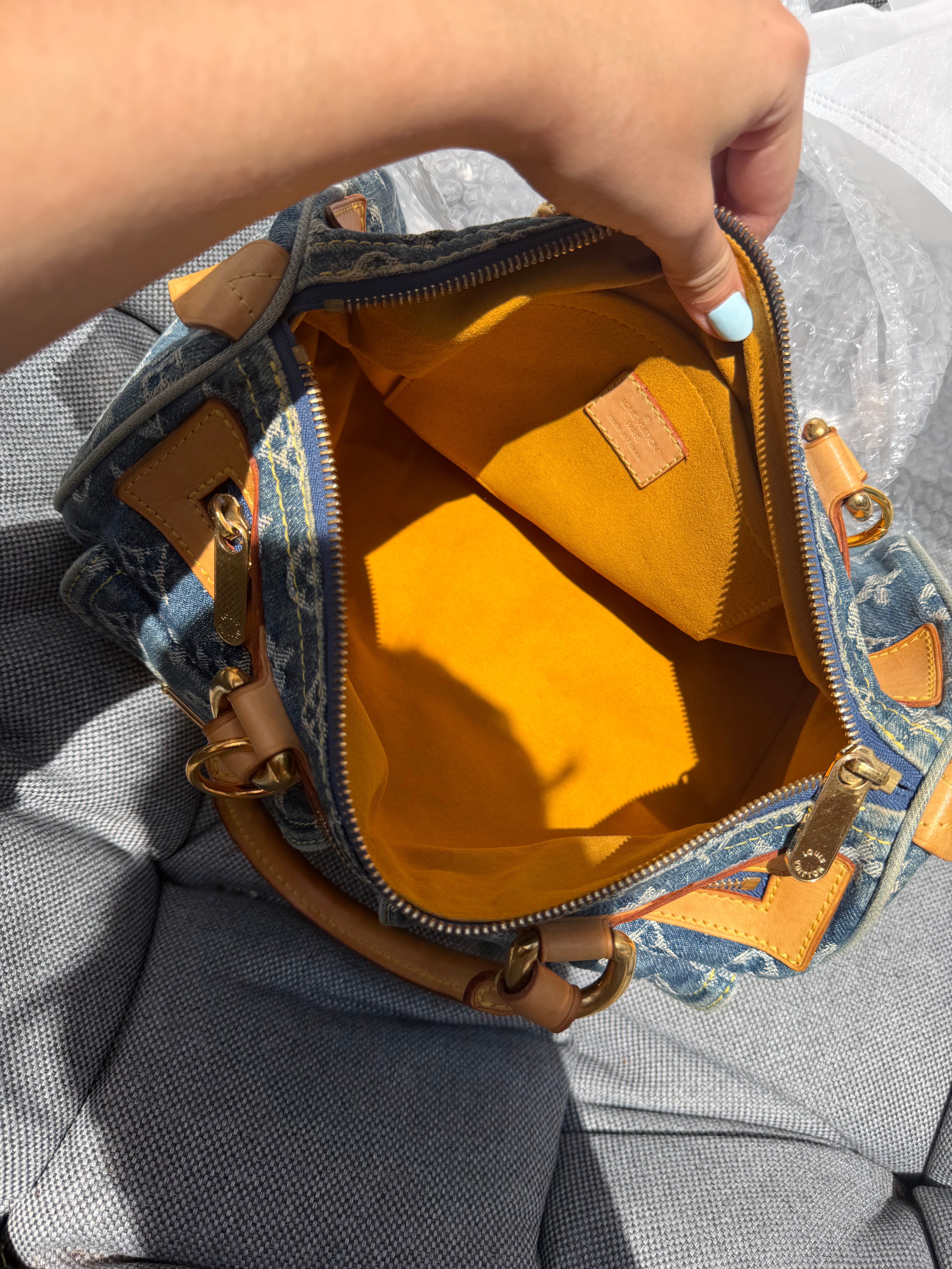 Louis Vuitton Neo Speedy 30 Denim Monogram