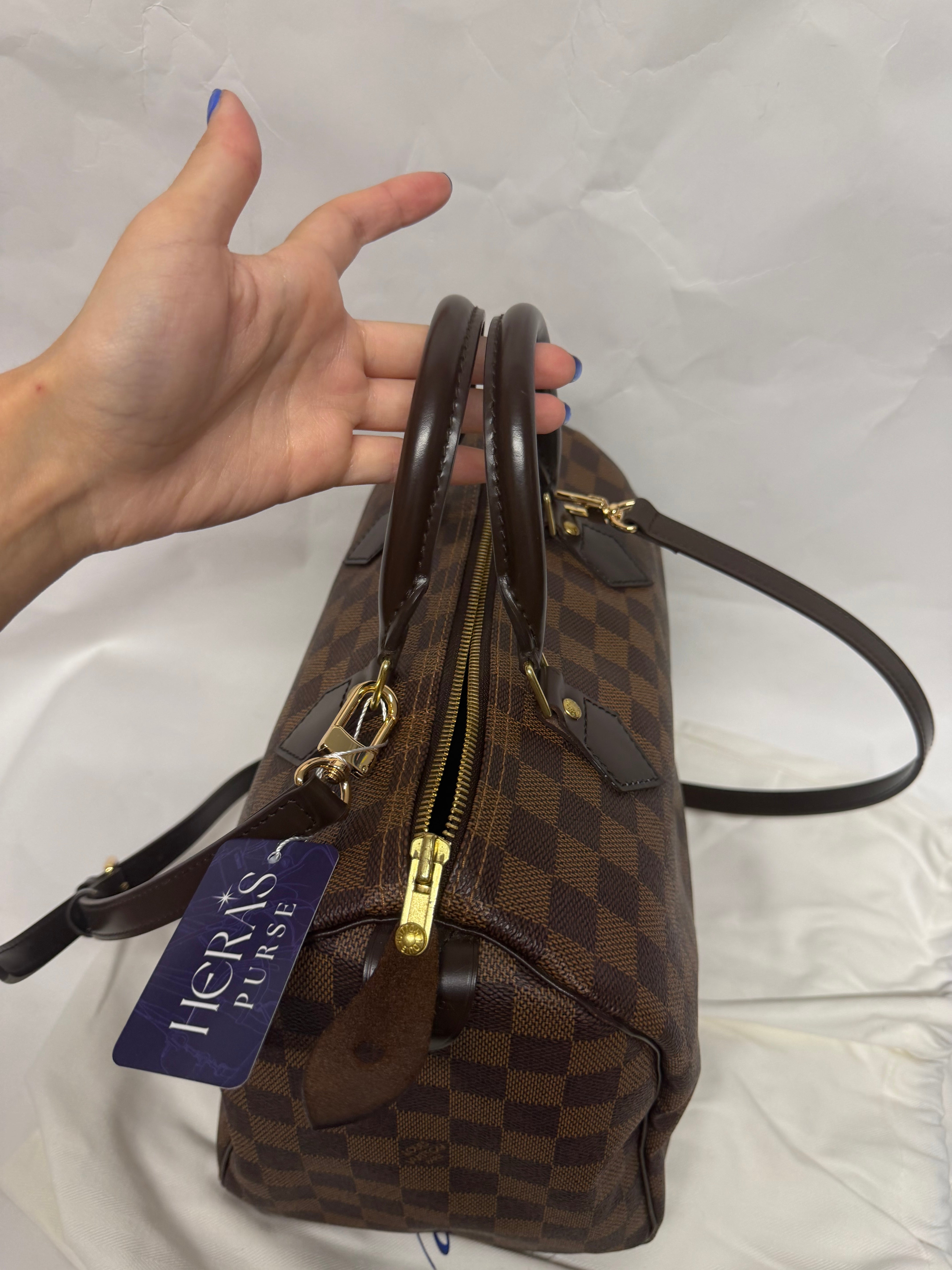 Louis Vuitton Speedy 30 Damier Ebene