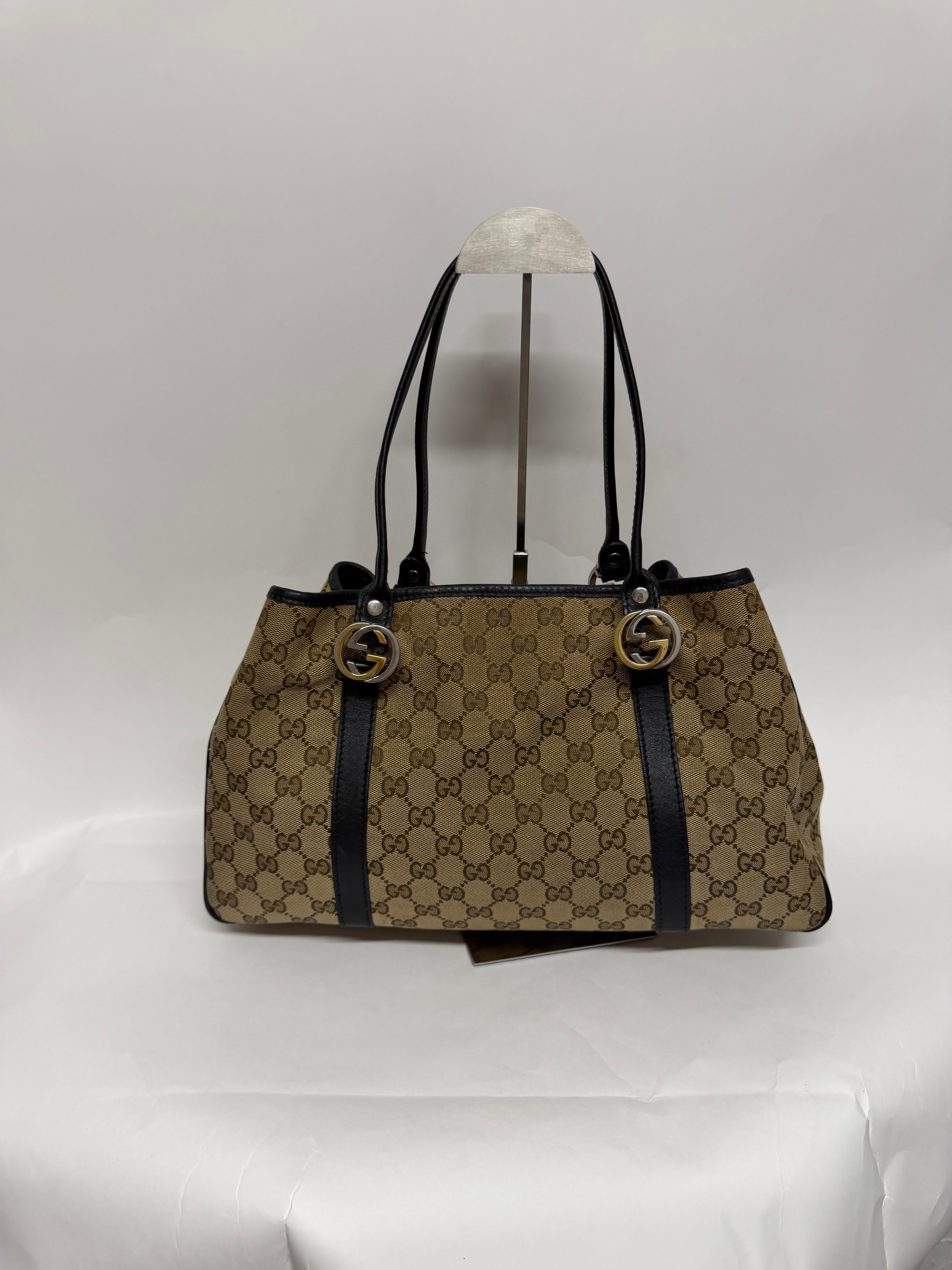 Gucci Twins Tote GG Canvas Mediana