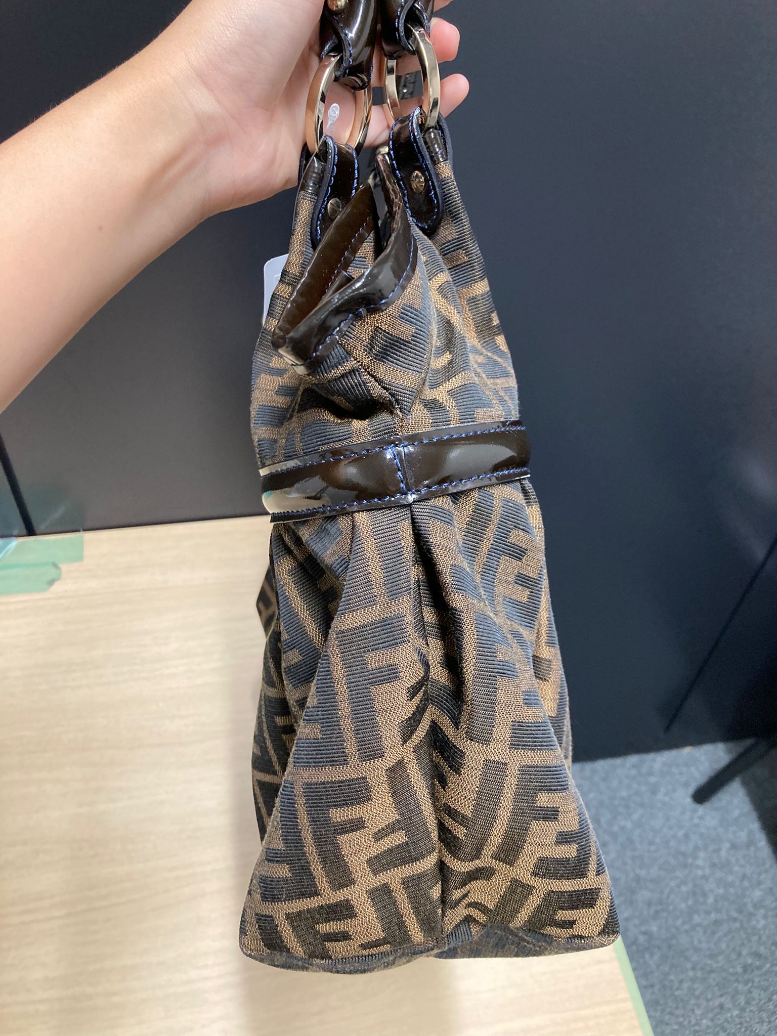 Fendi hobo vintage FF monogram