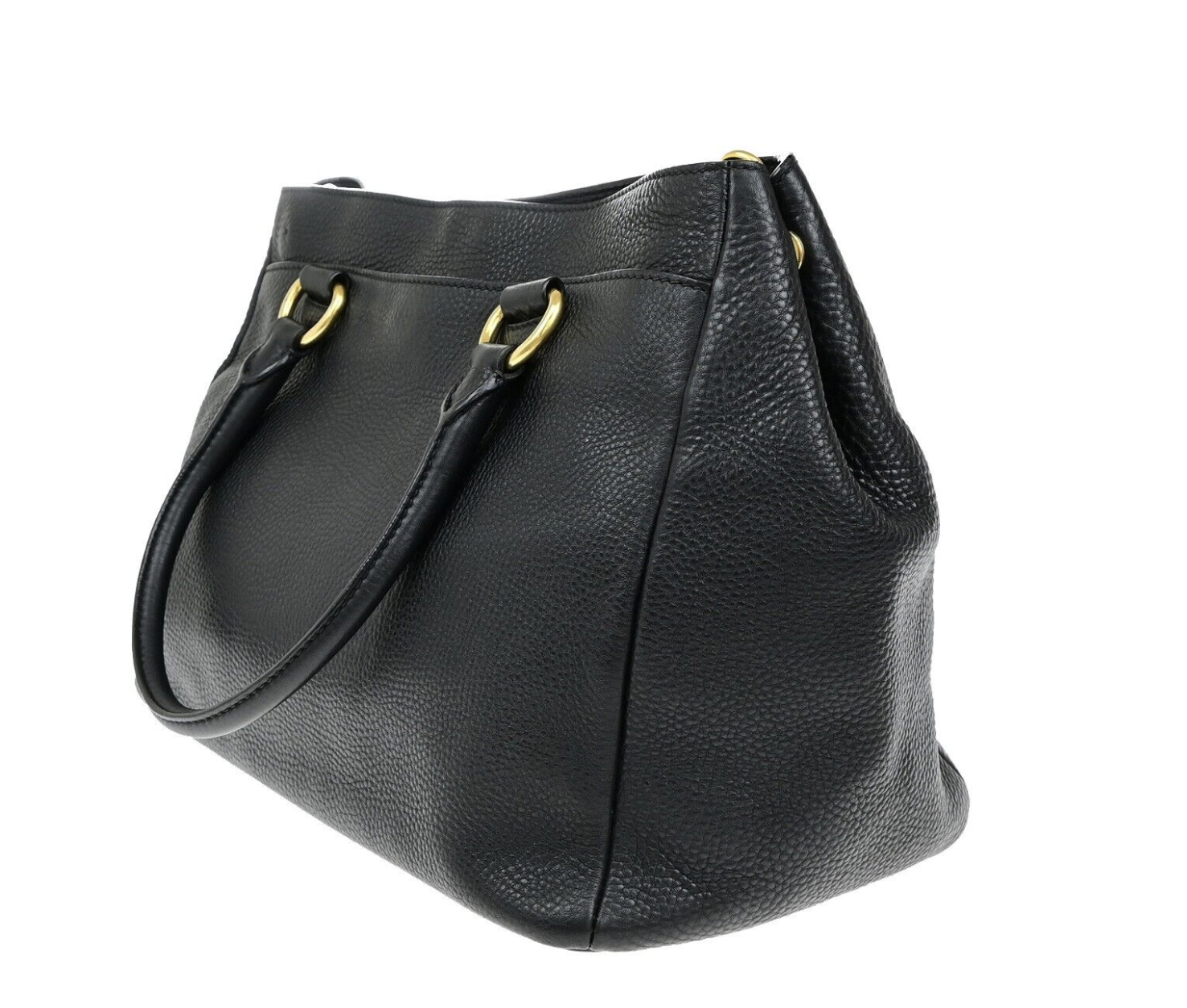 Prada Vitello tote negra