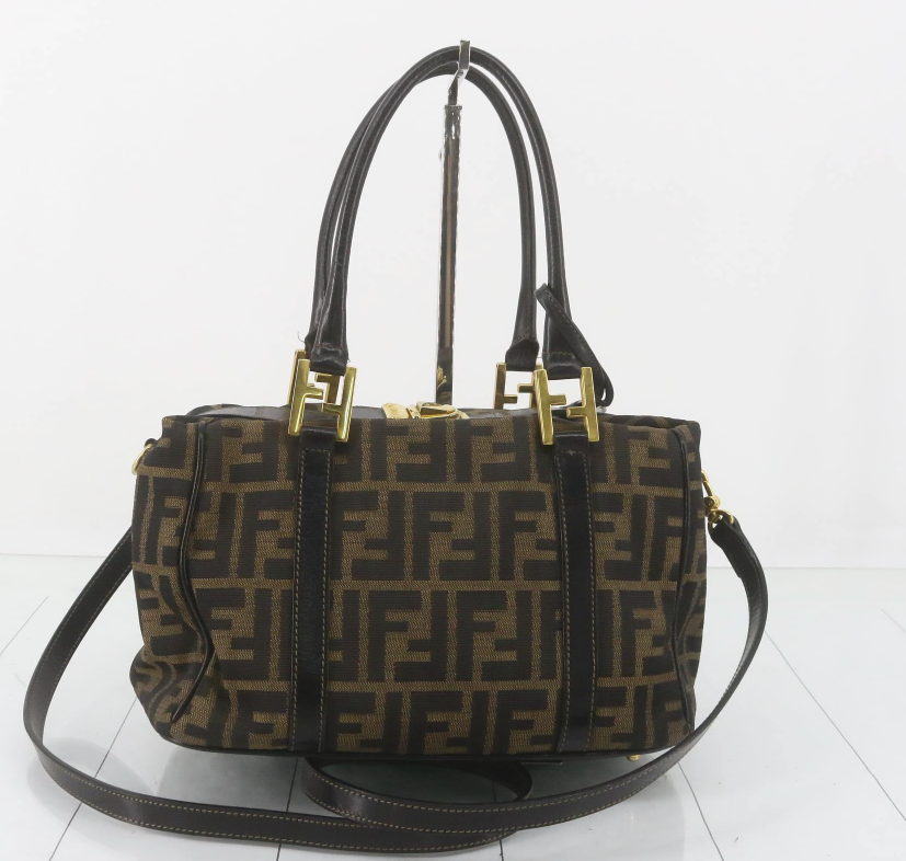 Fendi Zucca 2 way bandolera