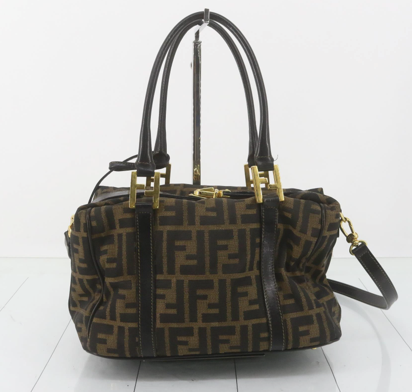 Fendi Zucca 2 way bandolera