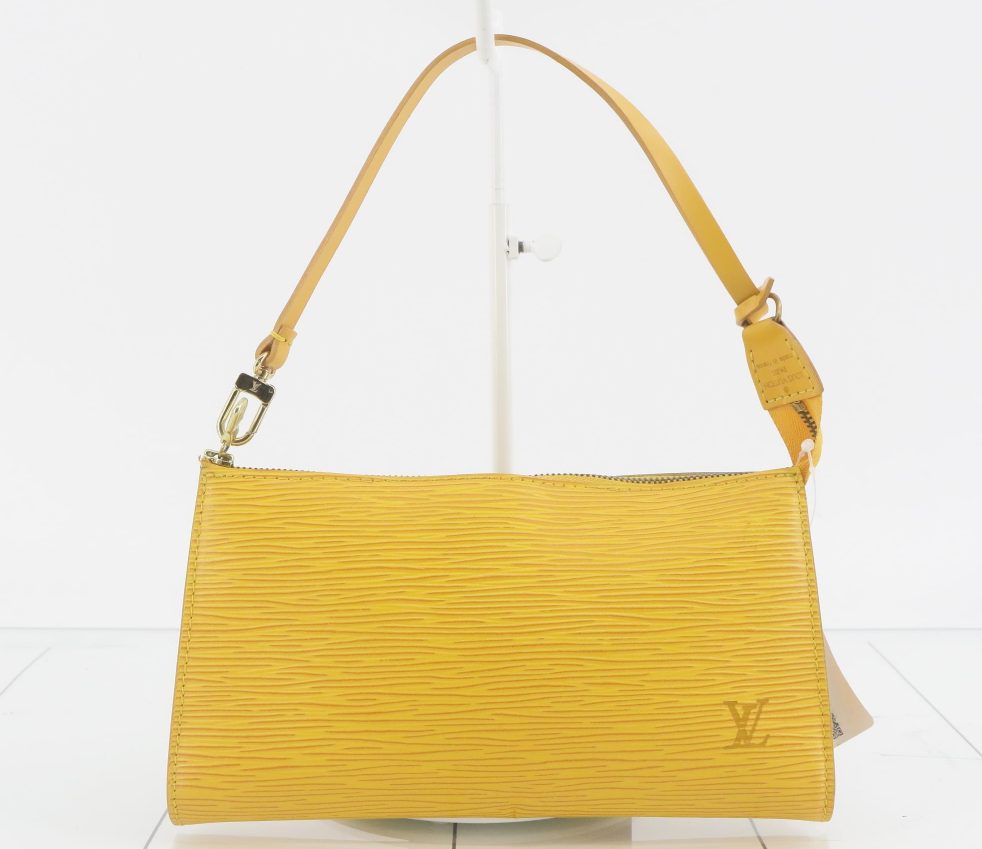 LV Epi Amarillo Pochette Tassili Yellow