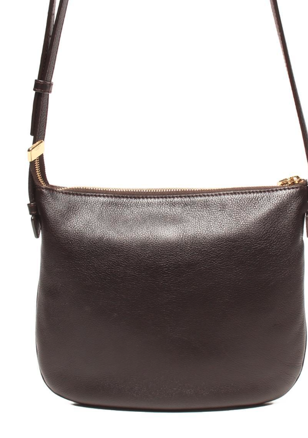 Loewe Heritage Bandolera en piel marrón chocolate