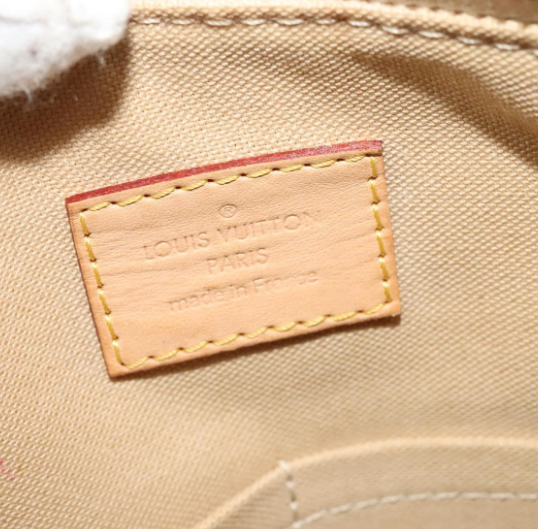 Bolso Riviera en canvas damier azur con bandolera