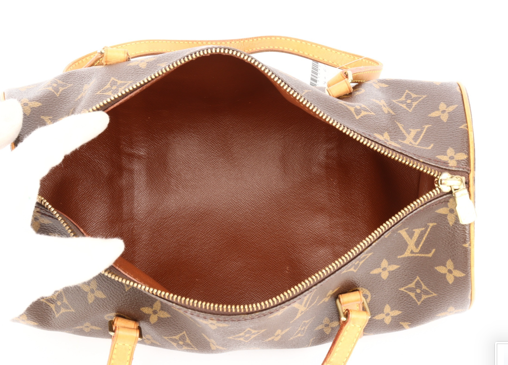 Louis Vuitton papillon gm monogram con pouch original