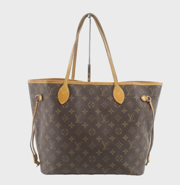 Louis Vuitton Neverfull MM Monogram y rojo