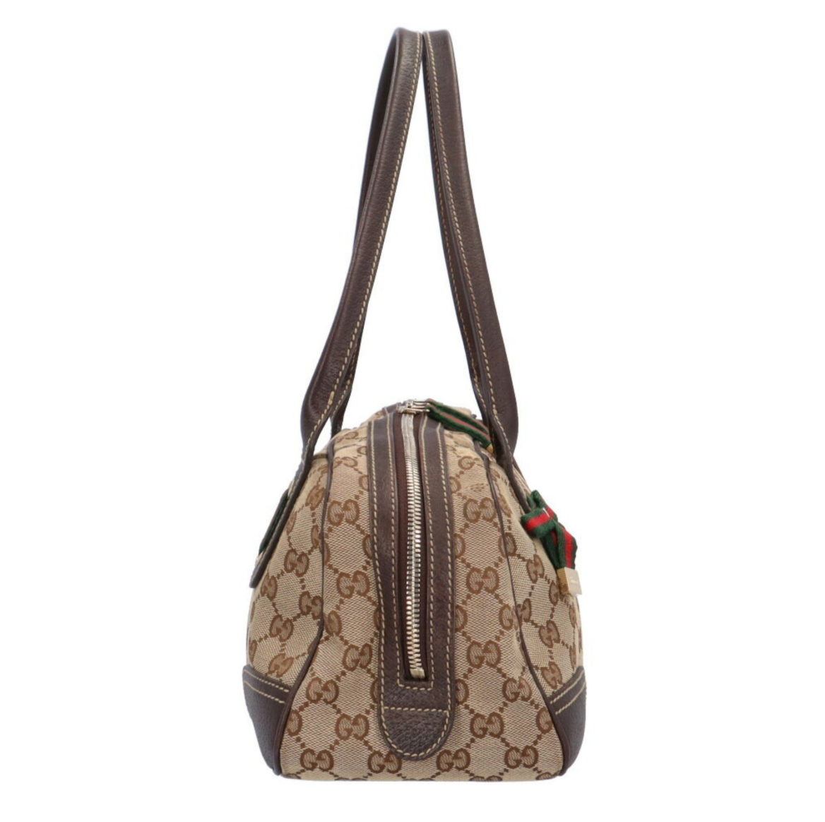 Gucci Princy GG Canvas Marroón Vintage