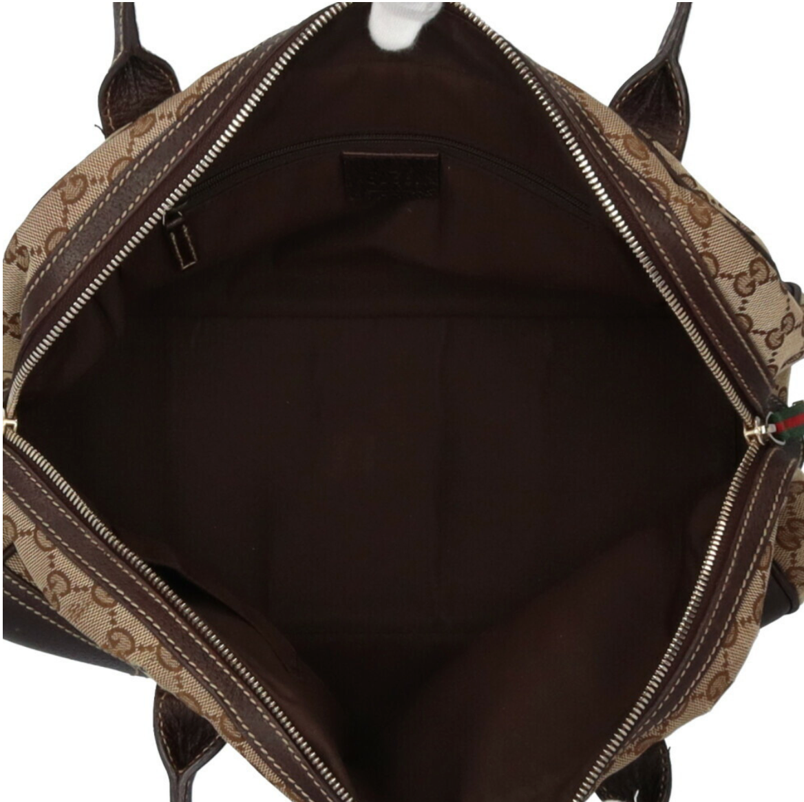 Gucci Princy GG Canvas Marroón Vintage