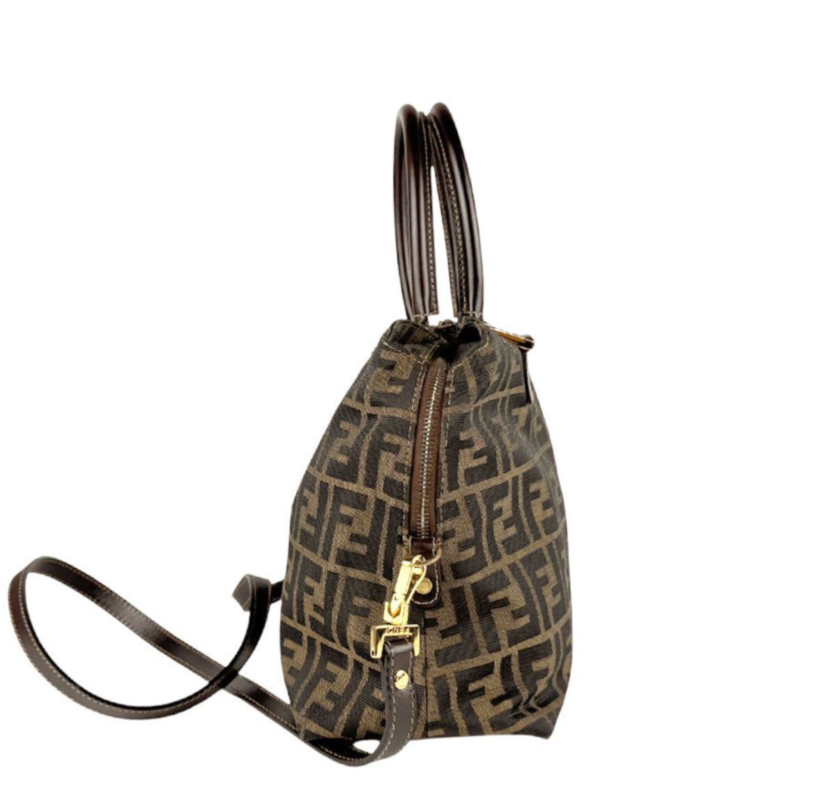 Fendi Zucchino Monograma Marrón - Bajo pedido