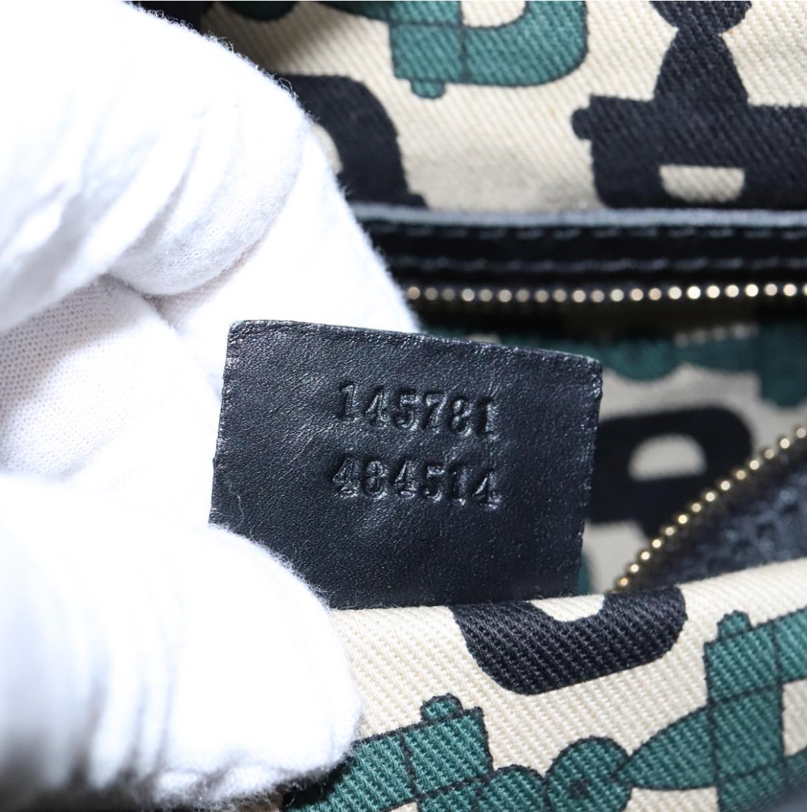 Gucci Jackie en piel negra