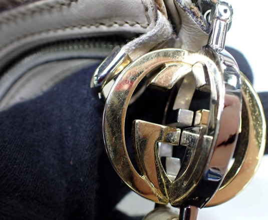 Gucci GG Twins Interlocking Hobo