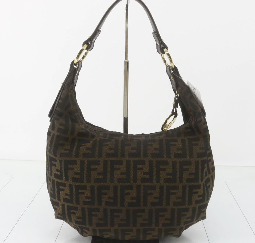 Fendi Zucca Hobo Vintage