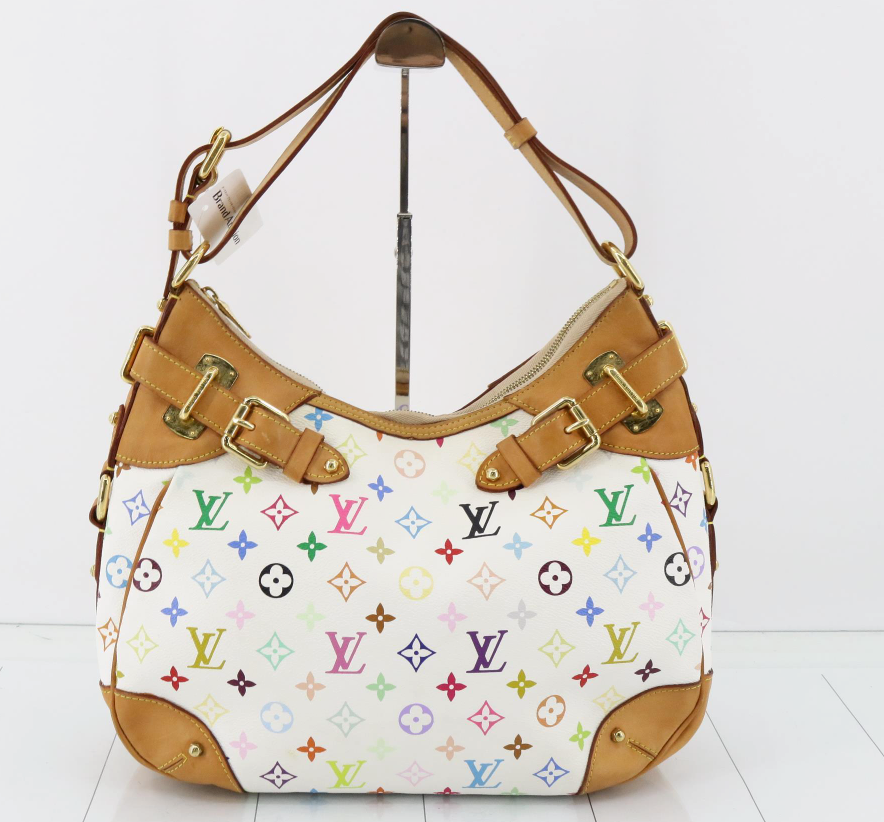 Louis Vuitton Greta MM Multicolor blanco