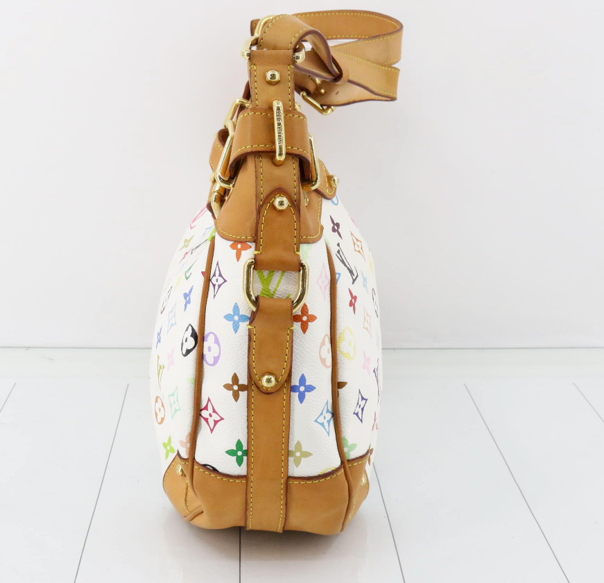Louis Vuitton Greta MM Multicolor blanco