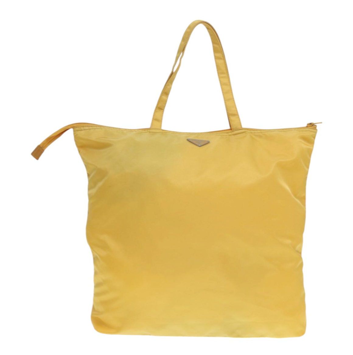 Prada Tessuto Robot Tote en nylon amarillo – Edición exclusiva de años 2004–2005