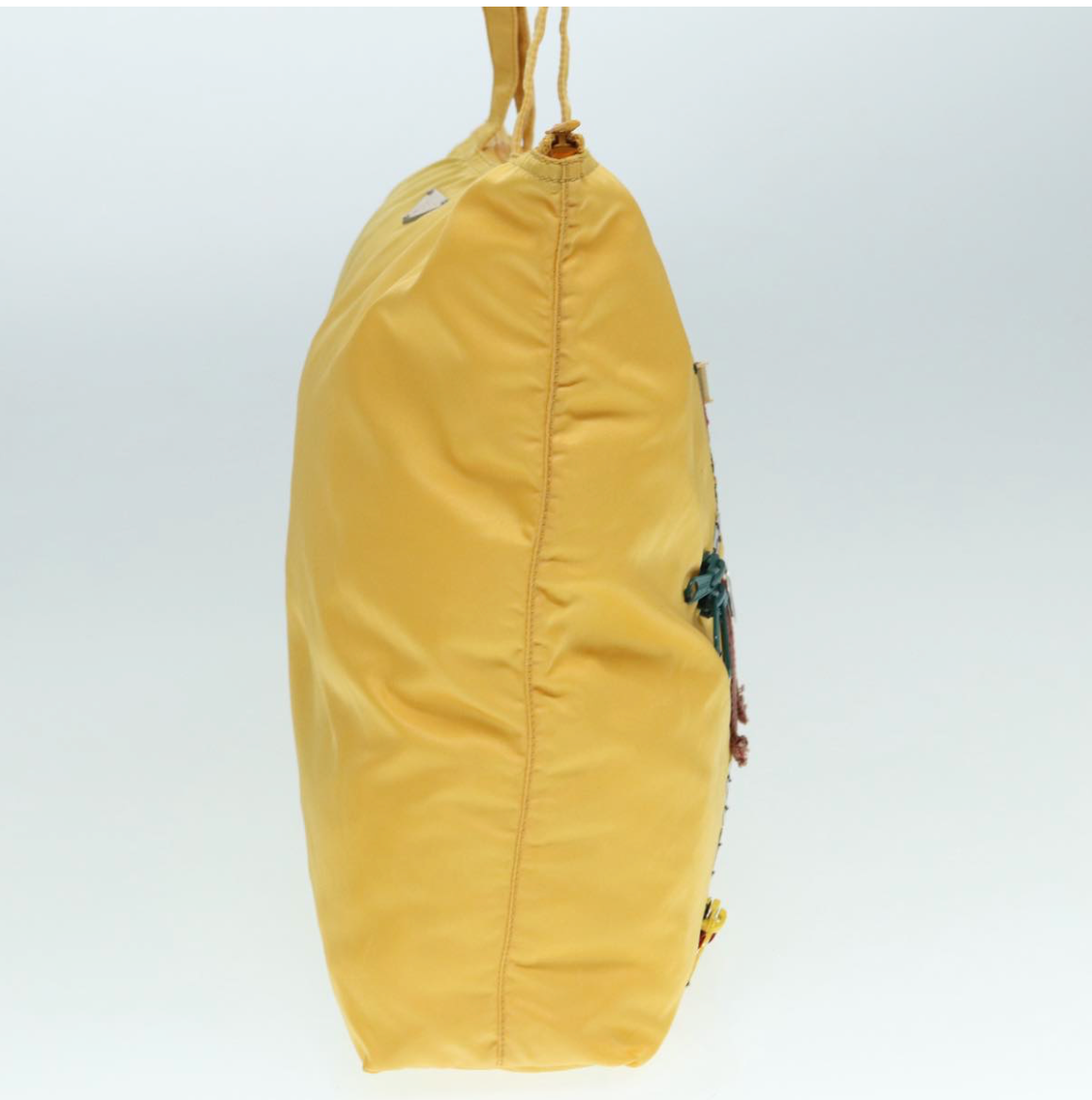 Prada Tessuto Robot Tote en nylon amarillo – Edición exclusiva de años 2004–2005