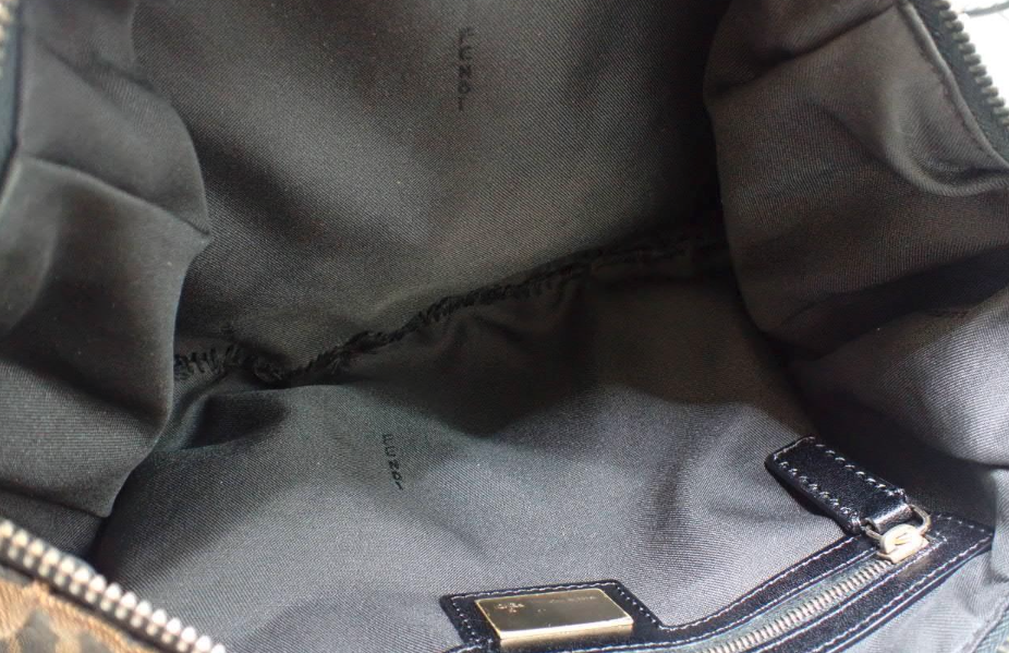 Fendi Zucca hobo en canvas marrón