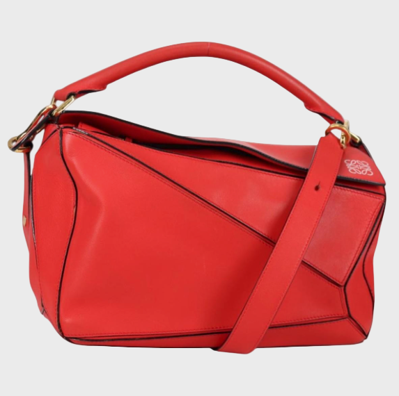 Loewe Puzzle Mediano – Piel Roja