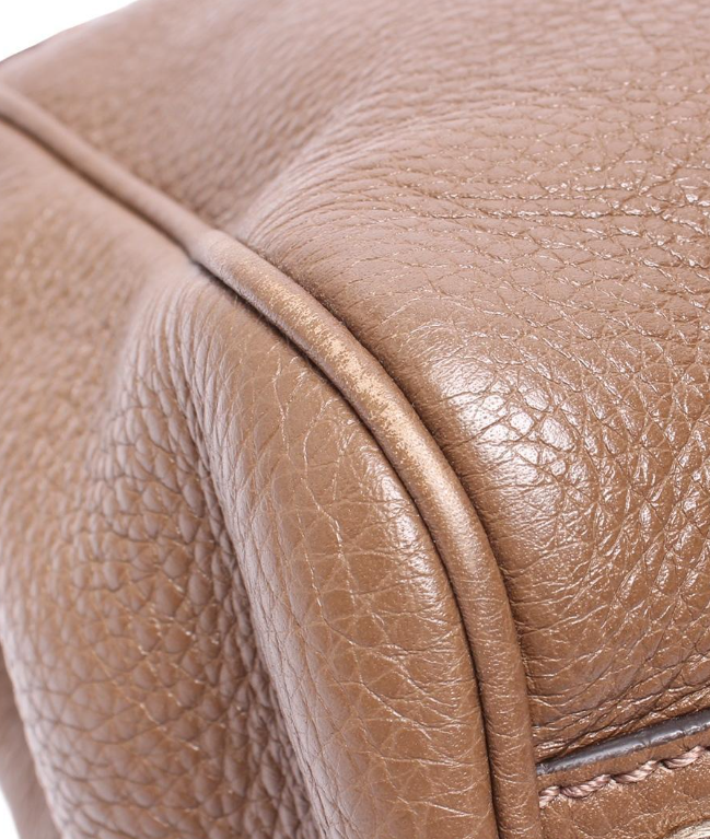 GUCCI Bamboo en piel marrón pequeño (con bandolera)