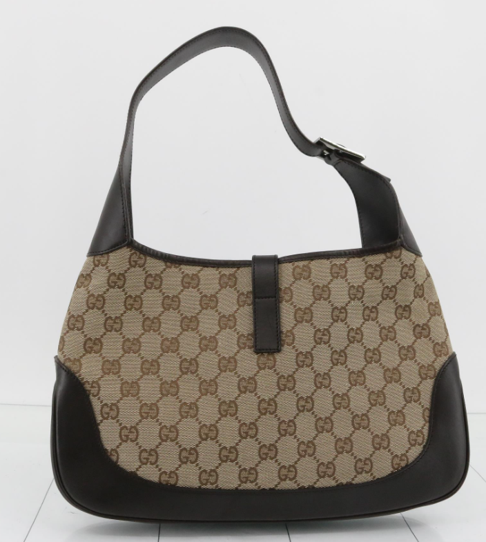 Gucci Jackie GG Canvas Shoulder Bag – Clásico Vintage