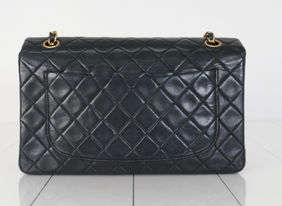 Chanel Timeless Single Flap Vintage con cartera