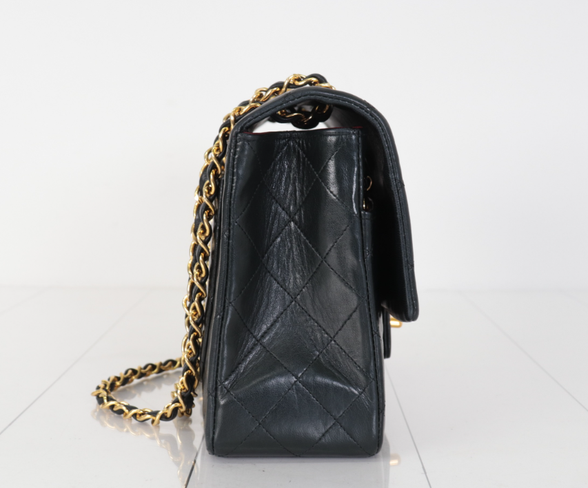 Chanel Timeless Single Flap Vintage con cartera