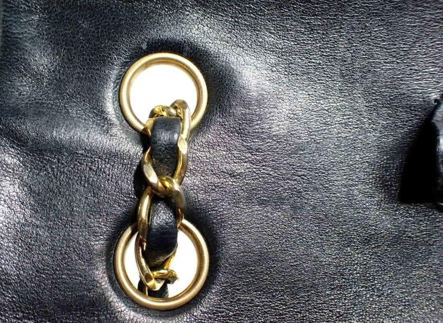 Chanel Timeless Single Flap Vintage con cartera