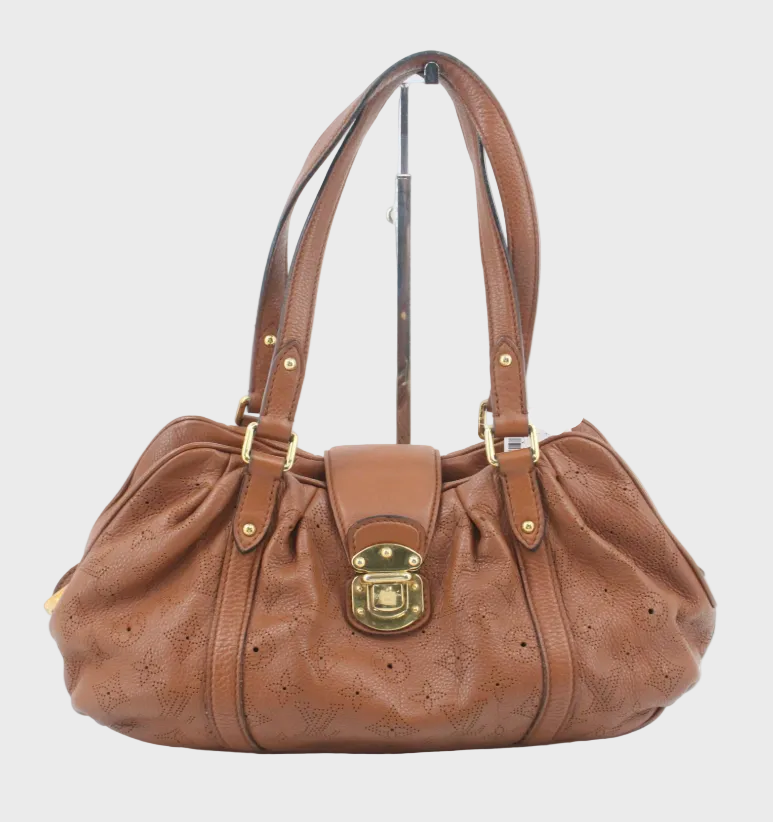Louis Vuitton Mahina Lunar PM en piel perforada color Marrón