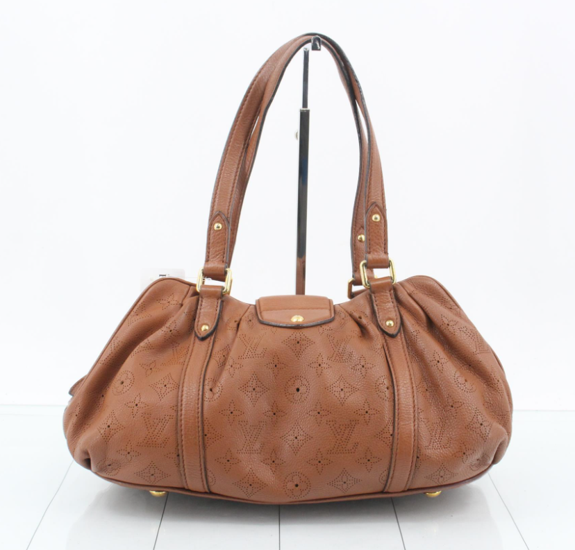 Louis Vuitton Mahina Lunar PM en piel perforada color Marrón