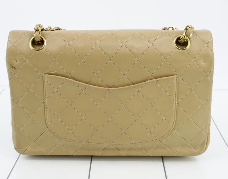 Chanel Timeless Classic Double Flap 25 Beige serie 0