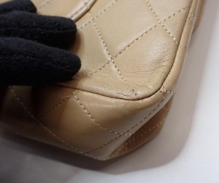 Chanel Timeless Classic Double Flap 25 Beige serie 0