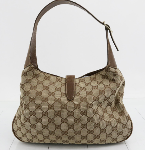 Gucci New Jackie GG Canvas Shoulder Bag