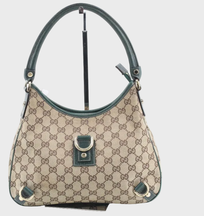 Gucci GG Canvas Shoulder Bag verde