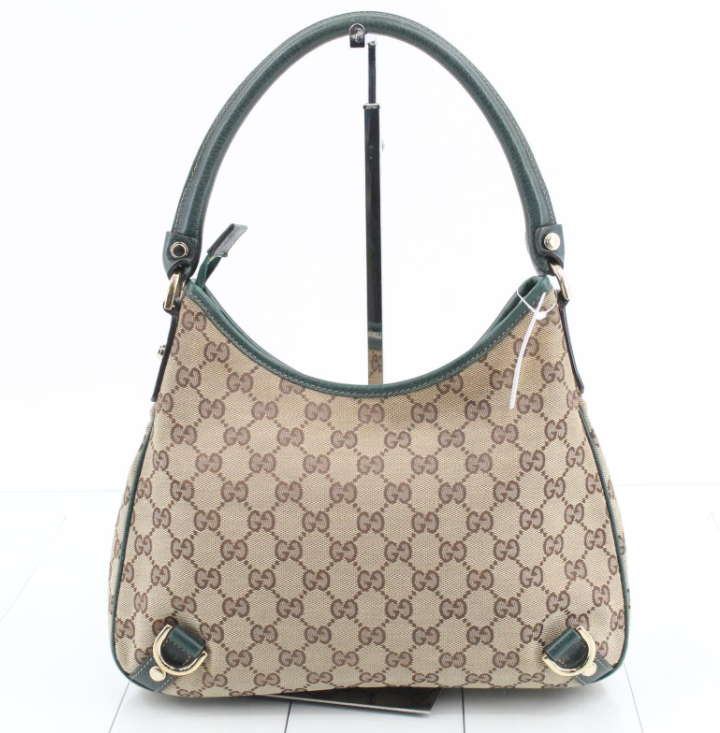 Gucci GG Canvas Shoulder Bag verde