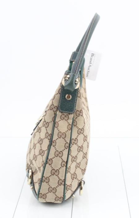 Gucci GG Canvas Shoulder Bag verde