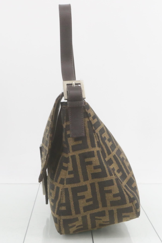 Fendi Mamma Baguette Zucca Canvas Marrón – Iconic FF