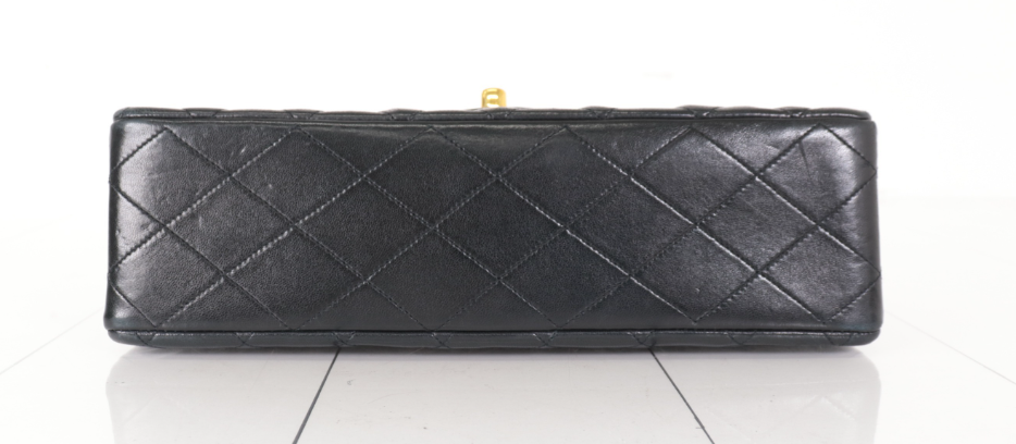 Chanel Timeless Double Flap 25 Lambskin Negro -  Serie 1