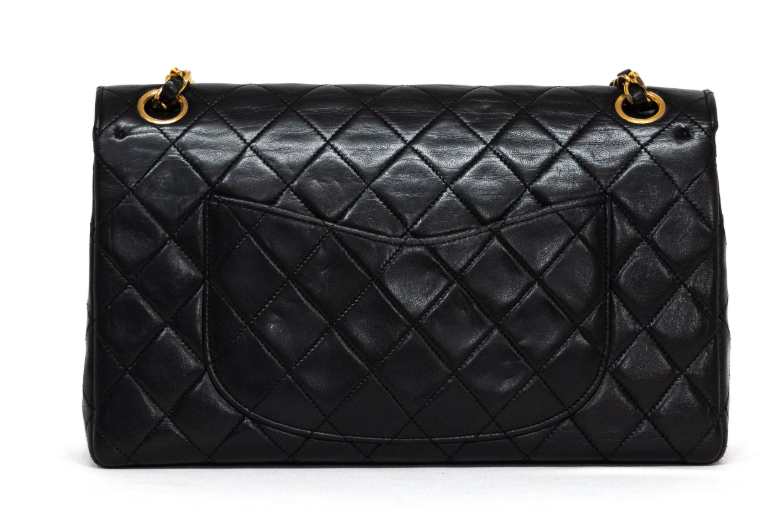 Chanel Timeless 25 Negro Classic Double Flap