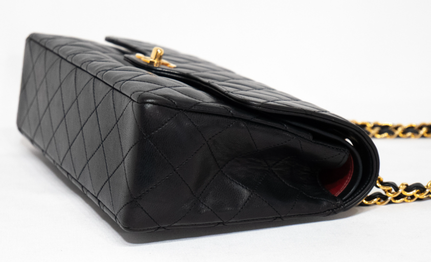 Chanel Timeless 25 Negro Classic Double Flap