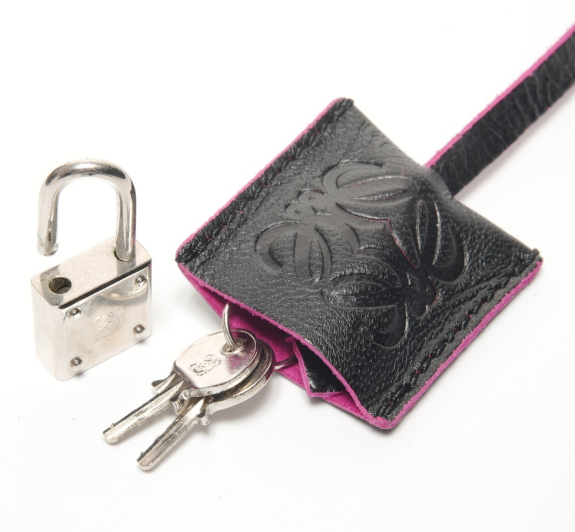 Loewe amazona negro y rosa 28 con 2 bandoleras