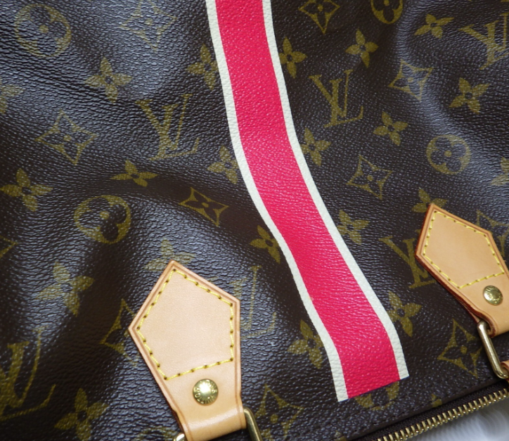Louis Vuitton Speedy 30 Monogram personalizada LPY