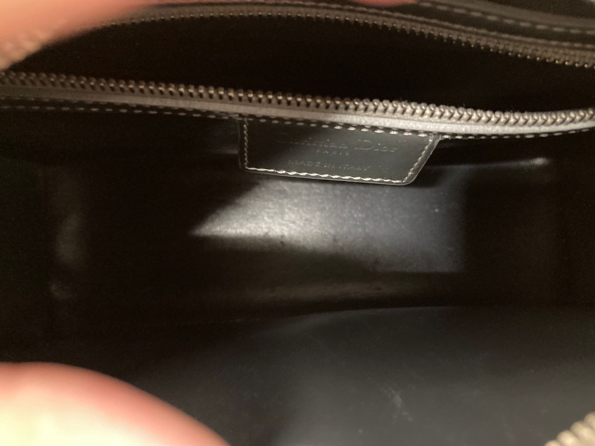 Christian Dior Lady Dior Cannage – Piel plateada